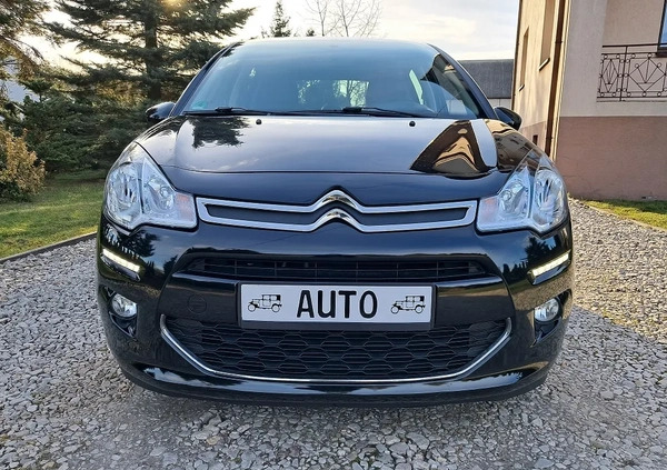 Citroen C3 cena 33555 przebieg: 95700, rok produkcji 2017 z Przysucha małe 781